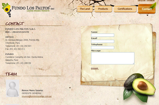 Contactform27 in Showcase of Creative (But Not Necessarily Usable) Contact Forms