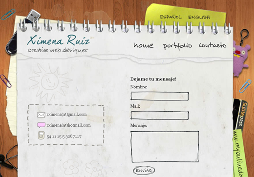 Contactform5 in Showcase of Creative (But Not Necessarily Usable) Contact Forms