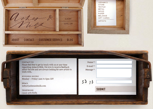 Contactform22 in Showcase of Creative (But Not Necessarily Usable) Contact Forms