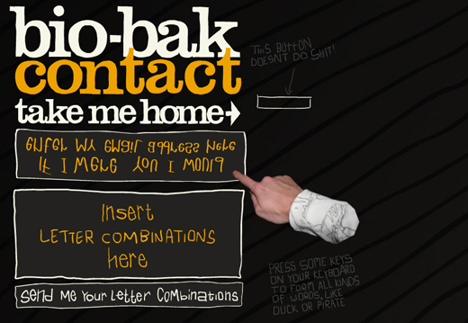 Contactform36 in Showcase of Creative (But Not Necessarily Usable) Contact Forms