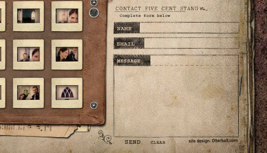 Contactform47 in Showcase of Creative (But Not Necessarily Usable) Contact Forms